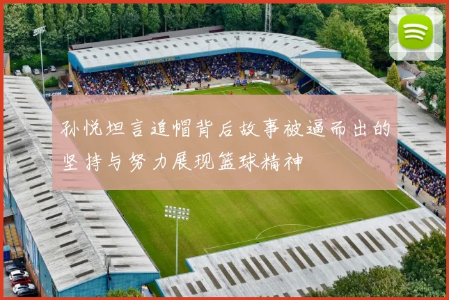 孙悦坦言追帽背后故事被逼而出的坚持与努力展现篮球精神